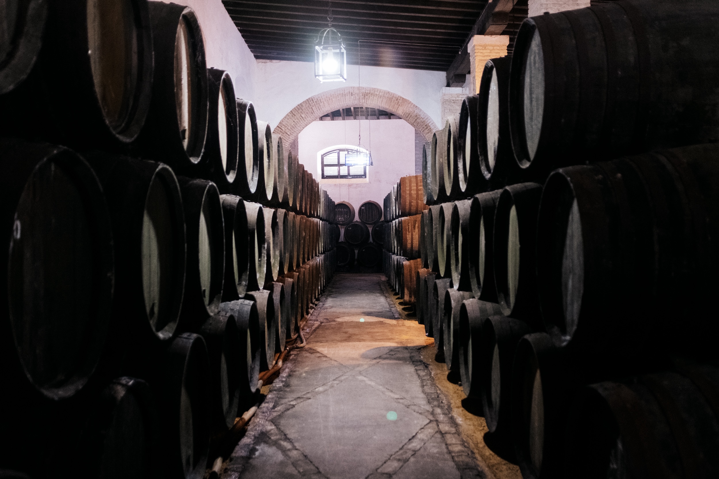 Premium Vodka Aging in Sherry Barrels - Luxury Aged Vodka Production